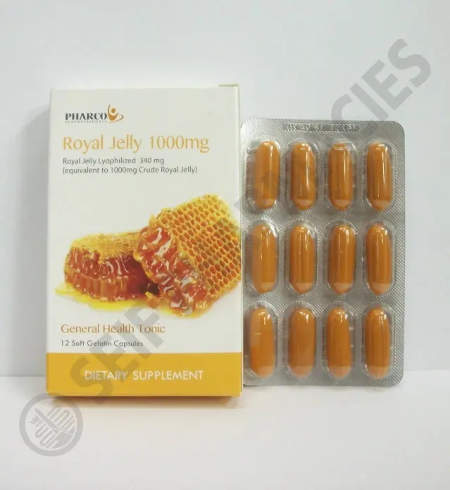 Royal Jelly 1000 Mg 12 Cap